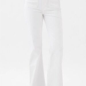 Women's Gap 70’s Flare White Jeans size 10/30